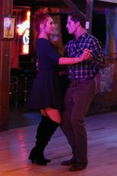 Sharna Burgess & Bonner Bolton at Cowboy Palace Saloon in LA 3/22/ 2017