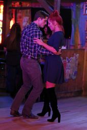 Sharna Burgess & Bonner Bolton at Cowboy Palace Saloon in LA 3/22/ 2017