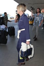 Sharon Stone - Arriving at Los Angeles Airport in Los Angeles 3/22/ 2017