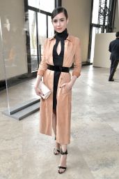 Sofia Carson at Paris Fashion Week - Akris Show 3/5/ 2017
