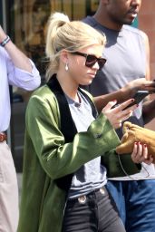 Sofia Richie Street Style - Shopping and Hanging Out With Friends in West Hollywood 3/10/ 2017