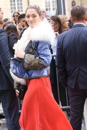 Sofia Sanchez de Betak – Arriving at the Dior Fashion Show in Paris 3/5/ 2017