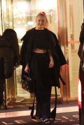 Sophie Turner - Leaving Her Hotel in Paris 3/6/ 2017