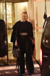 Sophie Turner - Leaving Her Hotel in Paris 3/6/ 2017