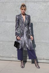 Sveva Alviti at Milan Fashion Week – Armani Show Arrivals 2/27/ 2017