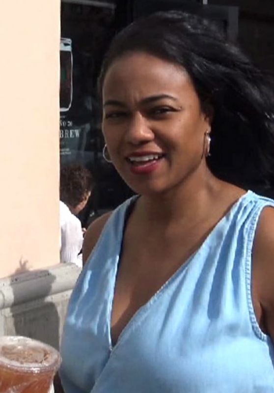 Tatyana Ali - Out in Beverly Hills 3/4/ 2017