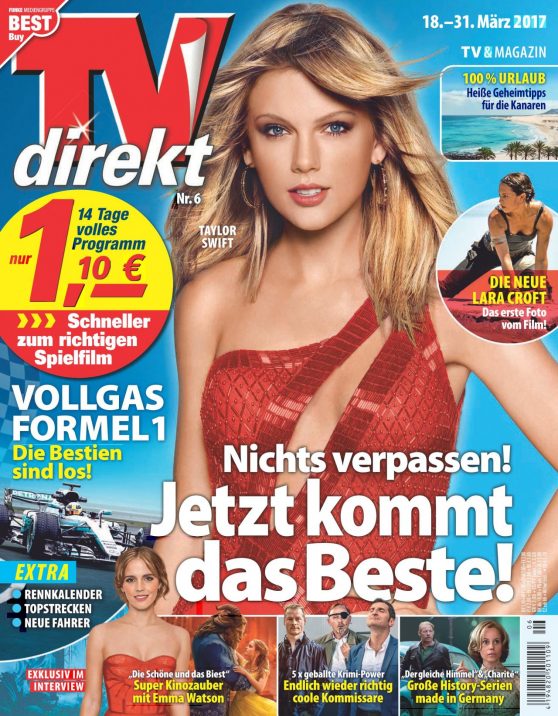 Taylor Swift - TV direkt Magazine, March 18, 2017 • CelebMafia