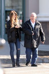 Teresa Giudice With Her Father in New Jersey 3/10/ 2017