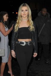 Tina Stinnes at The Sixty6 Magazine Launch With Erin Budina in London 3/23/ 2017
