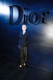 Uma Thurman at Paris Fashion Week – Christian Dior Show 3/3/ 2017