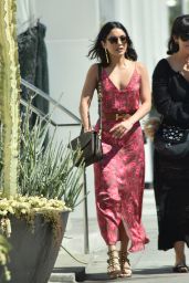Vanessa Hudgens Casual Style - Out With a Friend in West Hollywood, California 3/12/ 2017