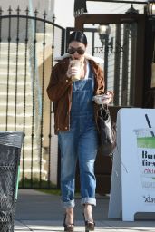 Vanessa Hudgens - Grabs a Coffee Drink in LA 3/9/ 2017