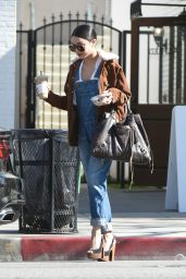 Vanessa Hudgens - Grabs a Coffee Drink in LA 3/9/ 2017