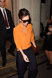 Victoria Beckham at Her Dover Street Store in London 3/8/ 2017