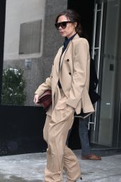 Victoria Beckham Spring Ideas - Leaving Her Hotel in Midtown, NYC 3/15/ 2017