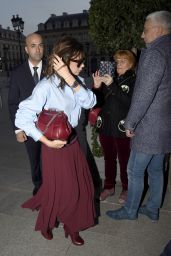 Victoria Beckham Style - Returns to Her Paris Hotel 3/10/ 2017