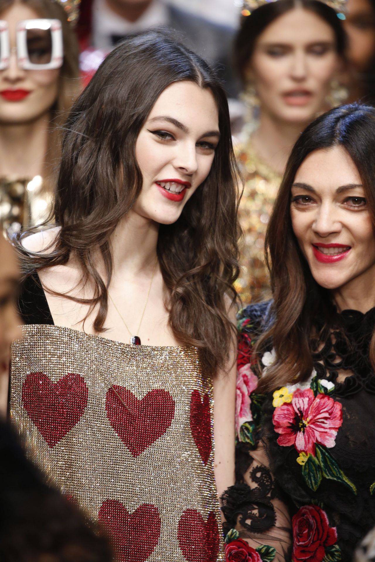 Vittoria Ceretti – Dolce Gabbana Show Runway on Milan fashion Week