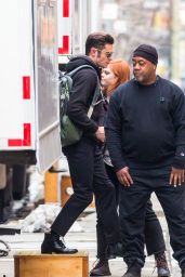 Zendaya & Zac Efron - On Location in NYC For Their Movie 