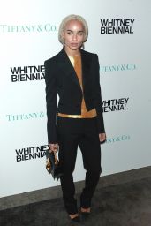 Zoe Kravitz - Whitney Biennial Presented by Tiffany & Co in NYC 3/15/ 2017