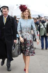  Charlotte Hawkins at Grand National Ladies Day at Aintree in Merseyside, England 4/7/2017
