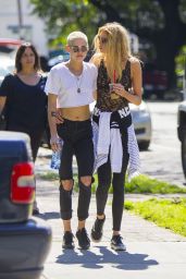  Stella Maxwell and Kristen Stewart - Out in New Orleans 4/20/2017