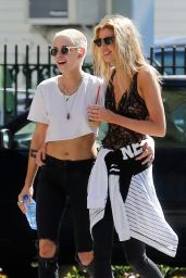 Stella Maxwell and Kristen Stewart - Out in New Orleans 4/20/2017
