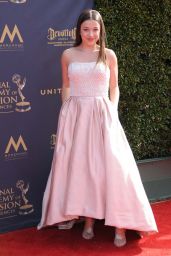 Addison Holley on Red Carpet - Daytime Creative Arts Emmy Awards 2017 in Pasadena