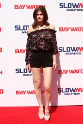 Alexandra Daddario - "Baywatch" Cast Hosts the Slomo Marathon in Los Angeles 4/22/2017