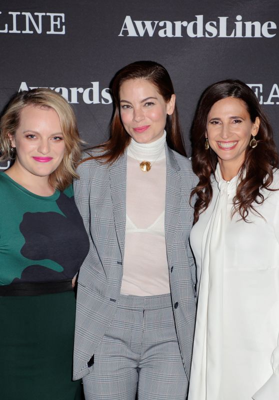 Alexis Bledel, Michelle Monaghan & Elisabeth Moss at Deadline’s The Contenders Emmys Event in LA 4/9/2017