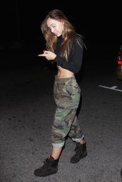 Alexis Ren Enjoying a Night Out at Nightingale Night Club in LA 4/6/2017