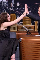 Anne Hathaway Visits The Tonight Show Starring Jimmy Fallon 4/17/2017