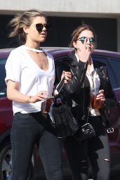 Ashley Benson Casual Style - Out With a Friend in LA 3/31/2017