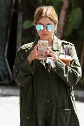 Ashley Benson Exiting the Viceroy Hotel in Los Angeles 4/13/2017