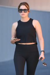 Ashley Benson in Spandex - Out in Beverly Hills 4/5/2017
