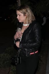 Ashley Benson - Wraps up a Vegan Dinner at Gracias Madre in West Hollywood 4/13/2017