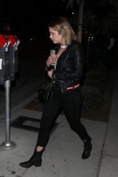 Ashley Benson - Wraps up a Vegan Dinner at Gracias Madre in West Hollywood 4/13/2017