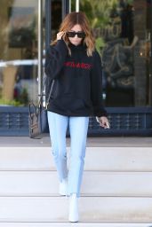 Ashley Tisdale Street Style - Leaving Barneys in Los Angeles 3/31/2017