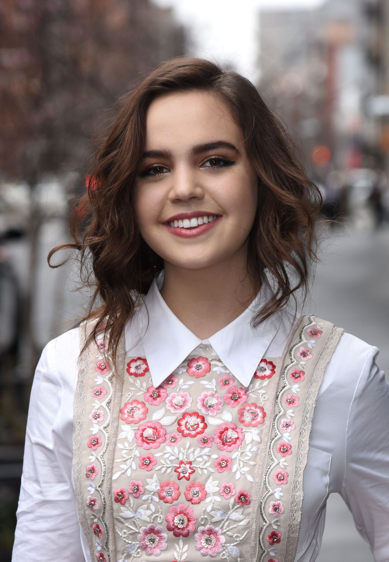 Bailee Madison - Arrives to Aol Build Series in NYC 4/4/2017 • CelebMafia