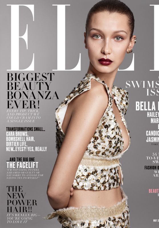 Bella Hadid - ELLE Magazine US, May 2017