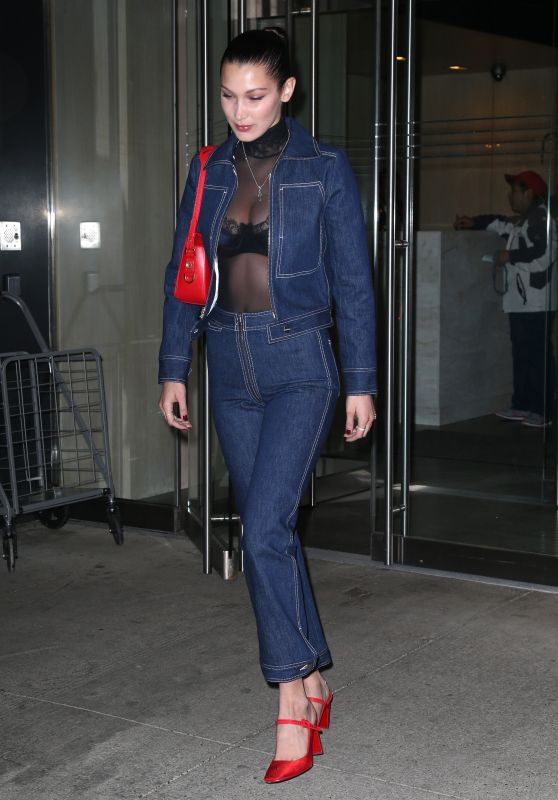 Bella Hadid Looks Stylish - New York City 4/4/2017