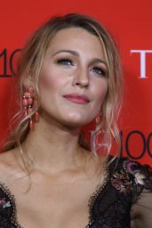 Blake Lively on Red Carpet – Time 100 Gala in New York 04/25/2017