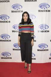 Camila Mendes at “Riverdale” Press Room at WonderCon in Anaheim 3/31/2017