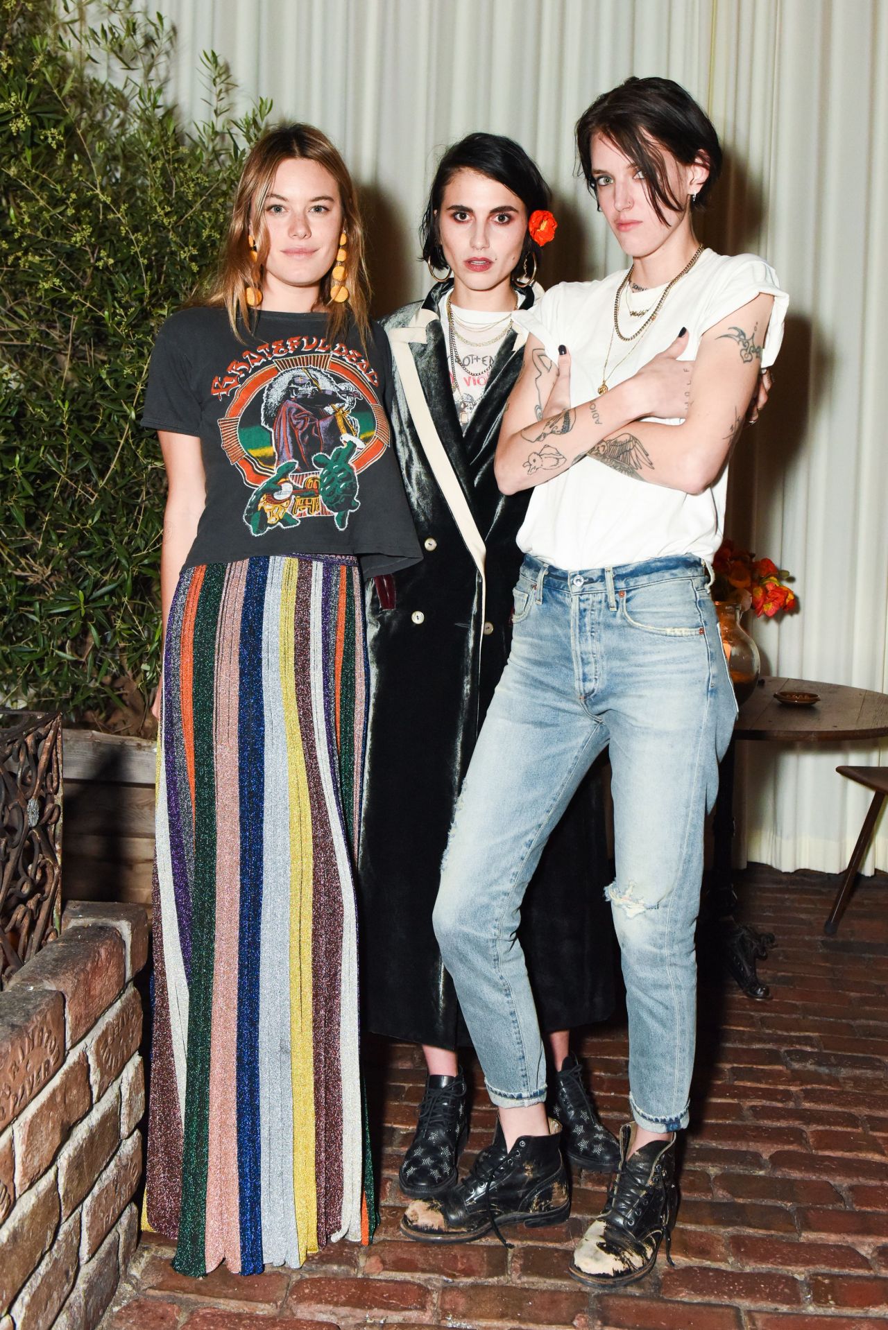 Camille Rowe - Sally Singer and Lisa Love Host Denim Dinner in LA 4/5