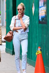 Candice Swanepoel - Out in New York City 04/27/2017 • CelebMafia