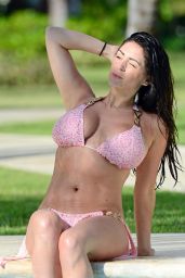 Casey Batchelor in a Pink Bikini - Dominican Republic 4/13/2017