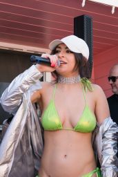 Charli XCX - Galore x Grindr Pool Party at Coachella in Palm Springs 4/14/2017
