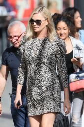 Charlize Theron - Arrives at Jimmy Kimmel Show 4/13/2017
