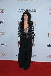 Cher at "The Promise" Premiere in Los Angeles 4/12/2017