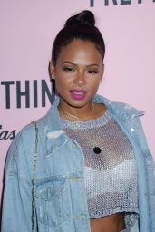 Christina Milian at PrettyLittleThing x Stassie Launch Party in LA 4/11/2017