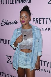 Christina Milian at PrettyLittleThing x Stassie Launch Party in LA 4/11/2017